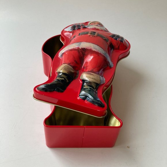VTG Coca Cola Santa Claus 6.5" H Tin (No Cards) Coca Cola Christmas Collectible - Picture 10 of 16